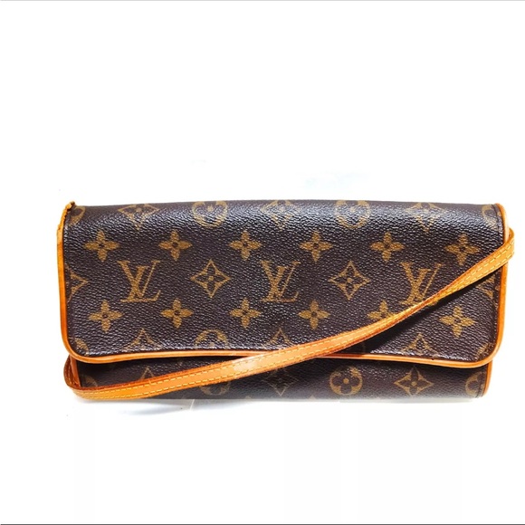 Authentic LOUIS VUITTON MONOGRAM POCHETTE TWIN GM - Picture 12 of 12